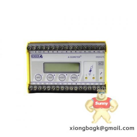 BENDER IRDH375B-435 New Module for Industrial Safety Monitoring