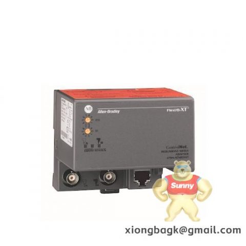 Allen-Bradley 1794-ACN Flex I/O ControlNet Network Adapter, Dual Media, DIN Mount, 24VDC