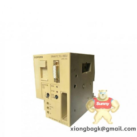 SIEMENS 6ES5103-8MA01 High-Performance Modular Control System