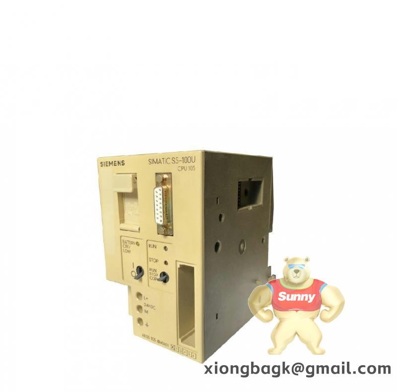6es5103-8ma01_siemens_cpu103_processor_module.jpg SIEMENS 6ES5103-8MA01 High-Performance Modular Control System
