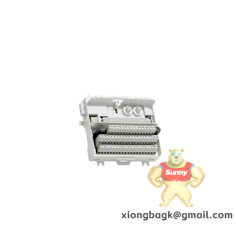 abb_di811_tu830v1_extended_module_termination_unit.jpg ABB TU830V1 PLC Module, Digital Input Terminal Block