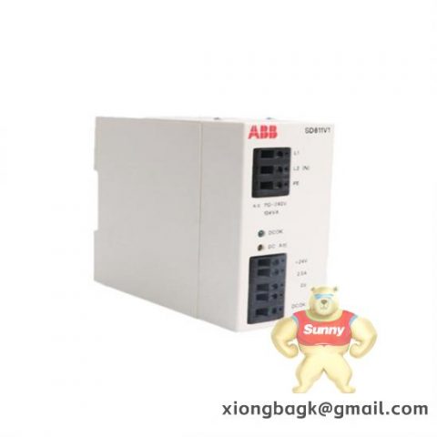 ABB SD811v1 Power Supply, Compact and Reliable Industrial Power Module