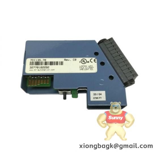 b_r_7di135_70_digital_input_module_1.jpg Bachmann DI135 Digital Input Module, Industrial Automation Components