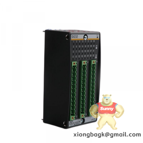 Bachmann DI232 Digital Input Module for Enhanced Industrial Automation
