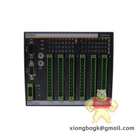 Bachmann DIO264-C Digital Input/Output Module for Industrial Automation