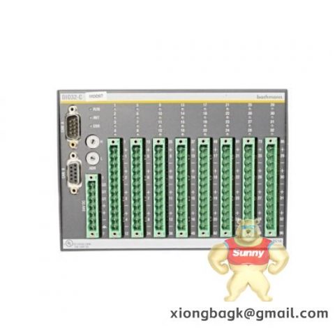 Bachmann DIO32-C Digital Input/Output Module for Industrial Automation
