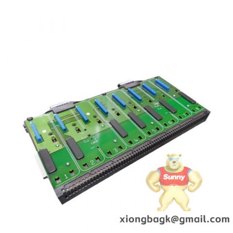 Emerson KJ4001X1-BE1 8 Wide I/O Carrier with Shield