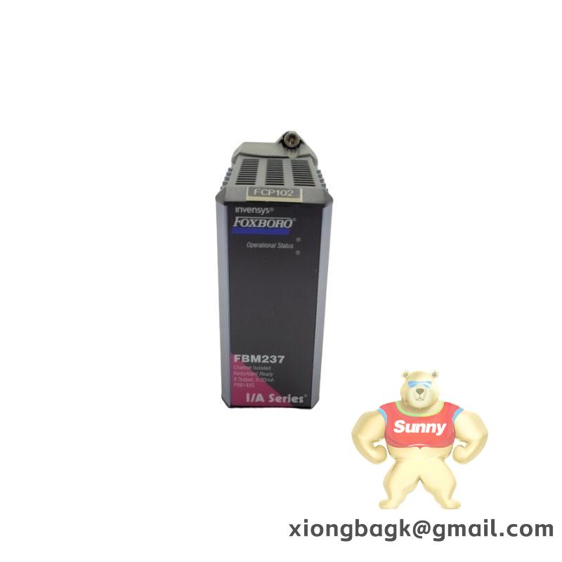 FOXBORO FBM203 P0916SV Control Module, Efficient Automation Solution