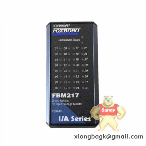 FOXBORO P0903WD Control Module, Ensuring Precision in Industrial Automation