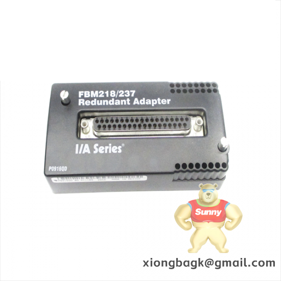 foxboro_fbm218_237_p0916qd_redundant_adapter-1.png FOXBORO 2AX+TIM NSFP Industrial Control Module