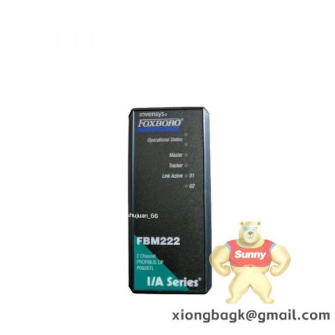 FOXBORO FBM110 Control Module for Process Automation