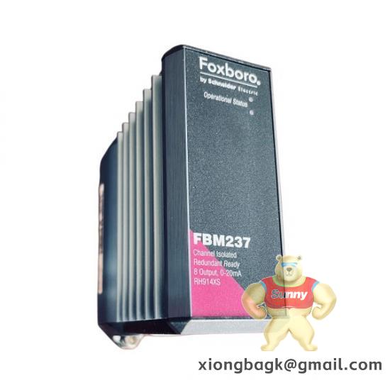 foxboro_fbm237_rh914xs_channel_isolated_8_input.jpg FOXBORO RH914XS FBM237 Industrial Control Module
