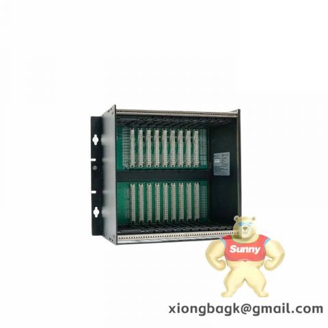 Emerson IC698CHS009RX7i 9 Slot Rear Mount Rack - Efficient Industrial Control Solutions