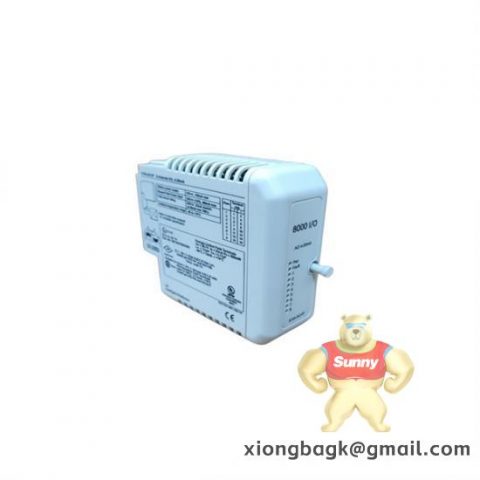 Emerson 8104-AO Industrial Process Control Module, 8-Channel AO, 4-20mA