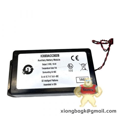 GE Fanuc IC693ACC302B Process Control Module, Designed for Industrial Automation