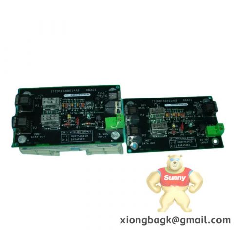 GE IS200ISBBG1AAB InSync Bus Bypass Board for Mark VI Control Systems