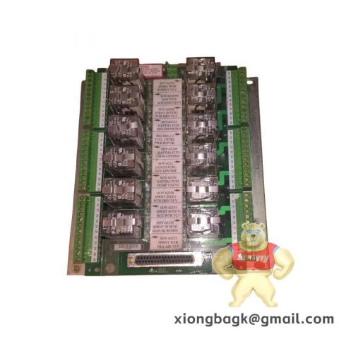 GE IS2020DRLYH1A MARK IV Relay Board - High Performance Relay Output Module