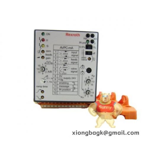 Bosch Rexroth R911296748 Industrial Control Module