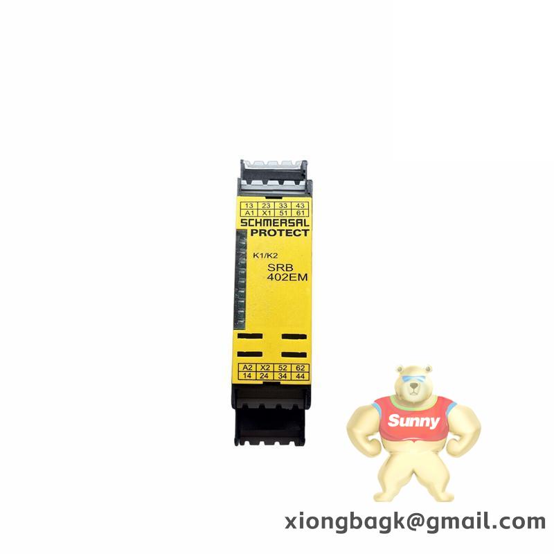 schmersal_srb402em_output_module.jpg Schmersal SRB402EM Industrial Safety Relay Module