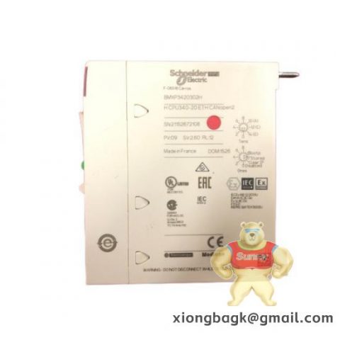 Schneider Electric BMXP3420302 PLC Processor Module - Modicon M340 Automation Platform