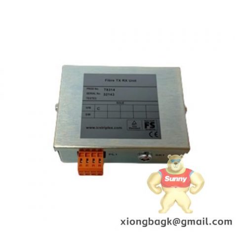 ICS Triplex T8314 Trusted Fiber TX RX Unit, Module Card Controller