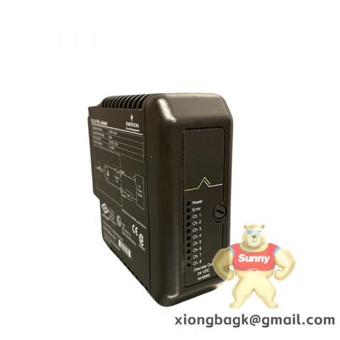 Emerson 1D54581G04 Control Module, Advanced Industrial Automation Solutions