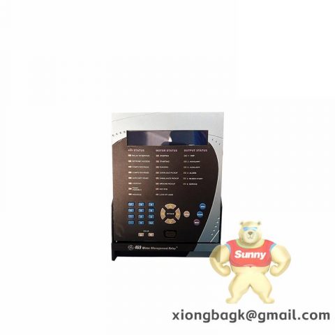 GE 469-P5-HI-A20-E SR469-CAS Motor Management Relay