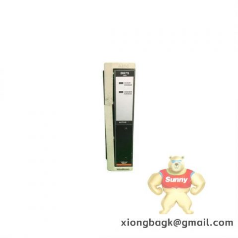 Schneider Electric Modicon AS-B875-002 Control Module for Public Utility Equipment