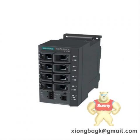 SIEMENS 6GK5108-0BA00-2AA3 Managed Industrial Ethernet Switch