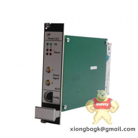 EMERSON A6210 Axial Displacement Module for Precise Industrial Control