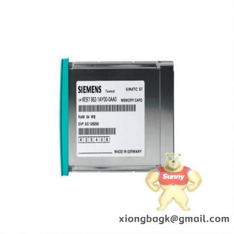 SIEMENS 6ES7952-0KH00-0AA0 Industrial Automation Control Module