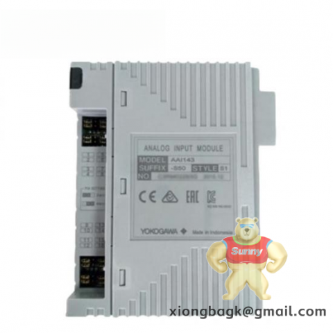 Yokogawa AAI143-S53/K4A00 Analog Input Module | 16 Channel, 4 to 20 mA Current Input