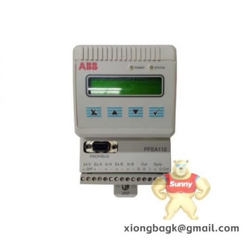 ABB PFEA112-20 Control Module, Precision Engineered for Industrial Automation