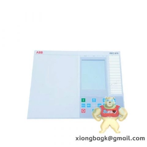 ABB REC670 1MRK002814-AB - Advanced Protective Relay with Enhanced Fault Detection