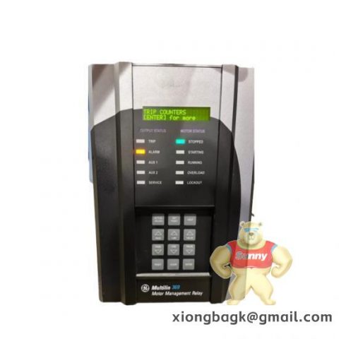 GE 369-HI-R-M-0-0 - Advanced Motor Management Relay with Optional Metering