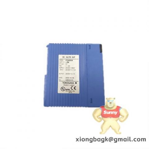 Yokogawa F3WD64-3N Input/Output Module (Sink Type With Short-Circuit Protector)