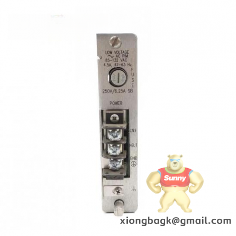 Bently Nevada 125840-01 PLC Module, a High-Voltage AC Power Input Module for 3500 Series Racks