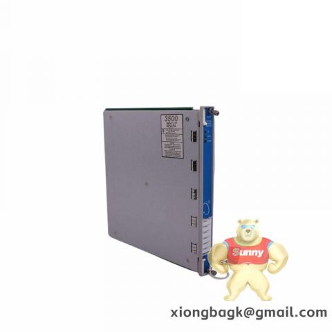 BENTLY 3500/20 125744-02 Module for Industrial Control Systems