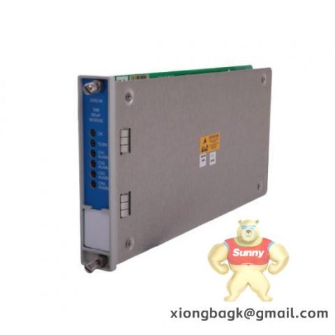 BENTLY 3500/34 125696-01 Vibration Monitoring System