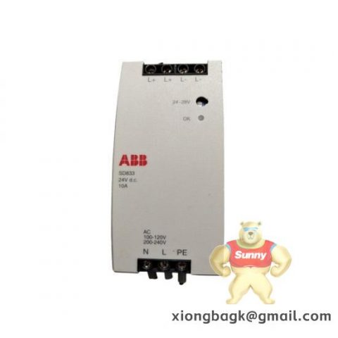 ABB SD833 Sequential Control Logic Module - Industrial Automation Solution