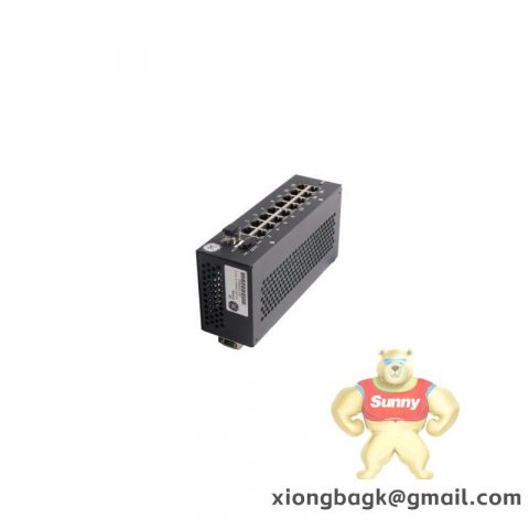 GE CE IS420ESWBH3A Industrial Ethernet Switch, 16 Copper Ports, No Fiber