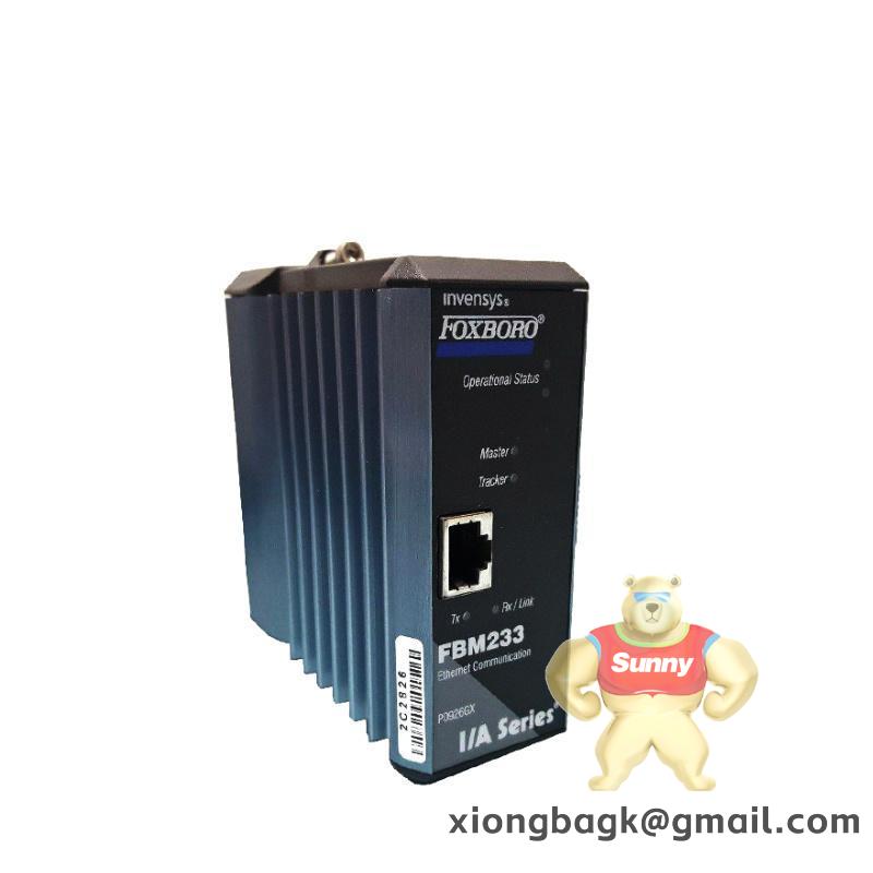 foxboro_fbm233.jpg FOXBORO FBM233 System Module - Industrial Automation Control