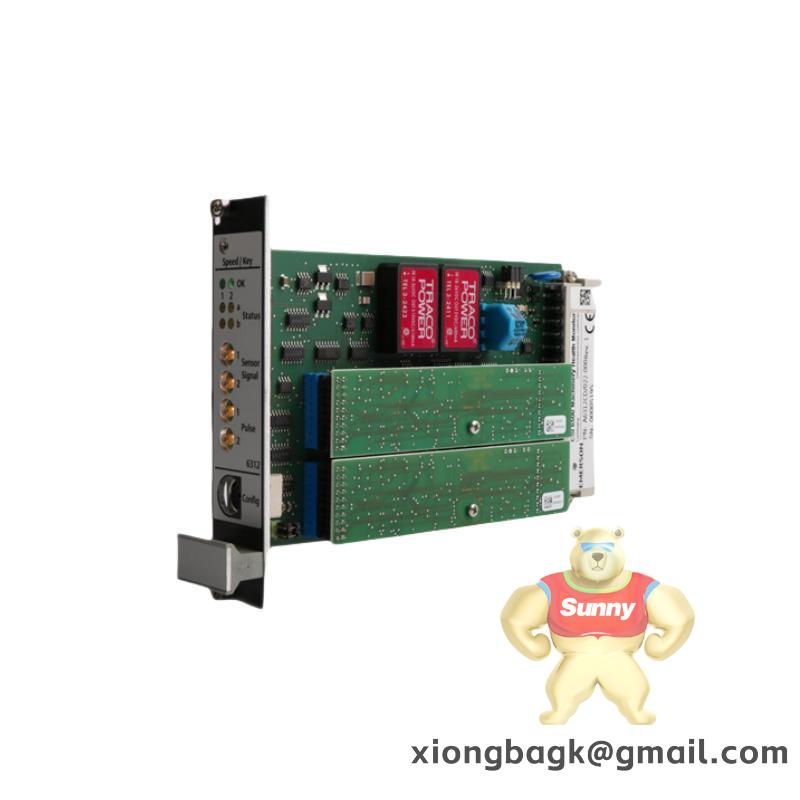 emerson_a6110.jpg EMERSON A6110 Relative Shaft Vibrator Module, PLC