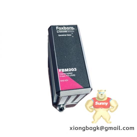 foxboro_fbm203_1.jpg FOXBORO FBM203 I/O Module - Reliable Industrial Automation Solution